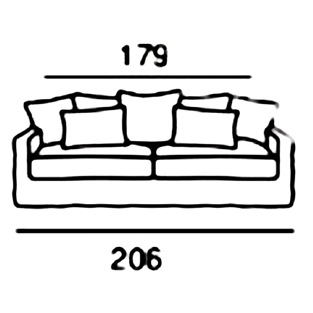 Canapé CHARTREUX – vue 3
