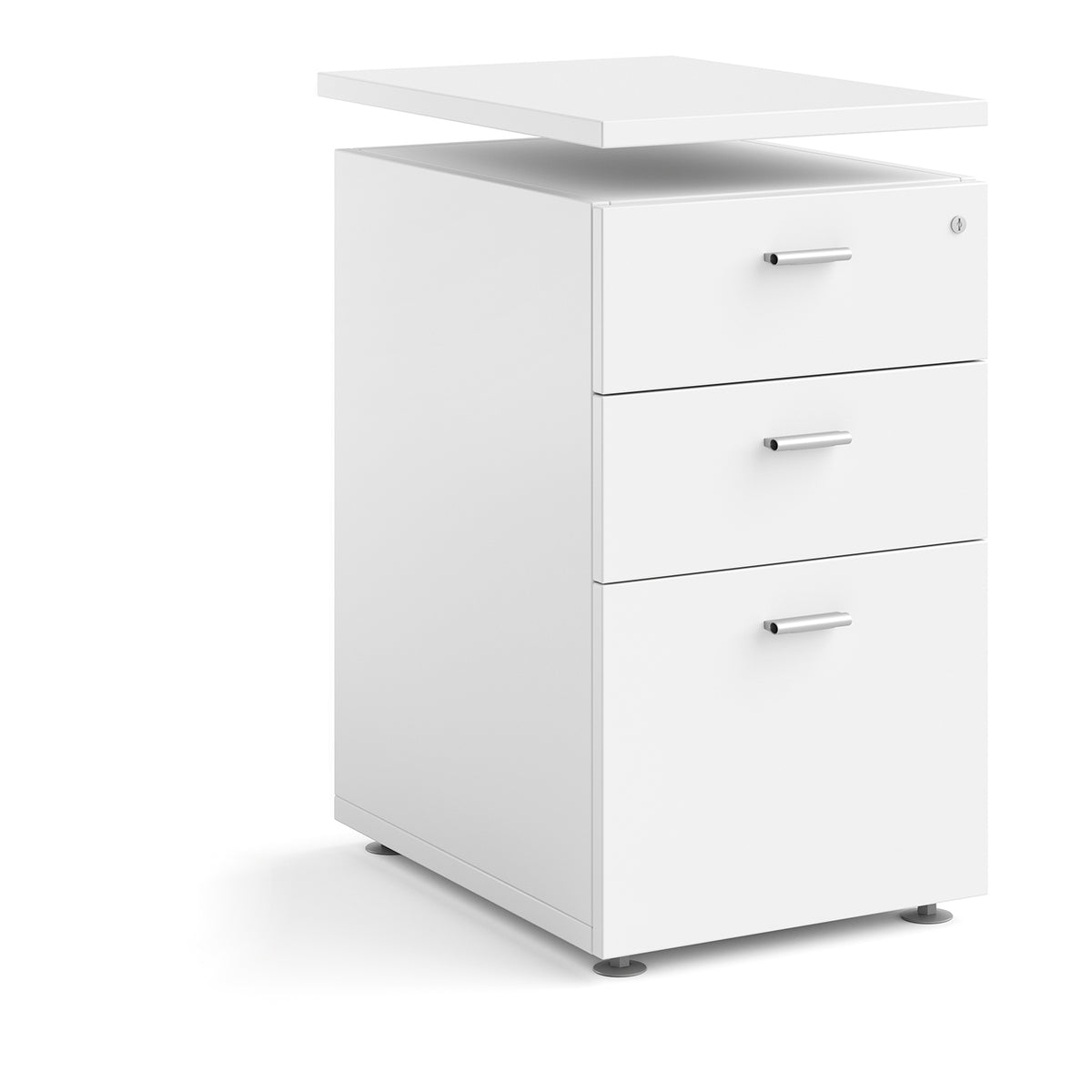 Caisson Bois Hauteur de Bureau profondeur 60/80 cm – vue 3