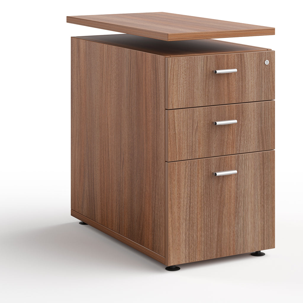Caisson Bois Hauteur de Bureau profondeur 60/80 cm