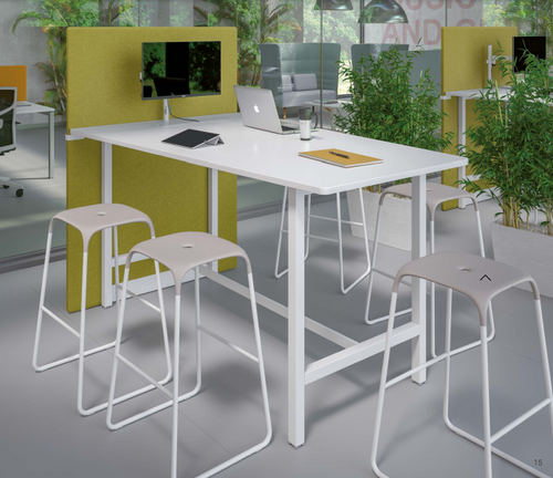 Bureaux Aska Columbia table haute et standard