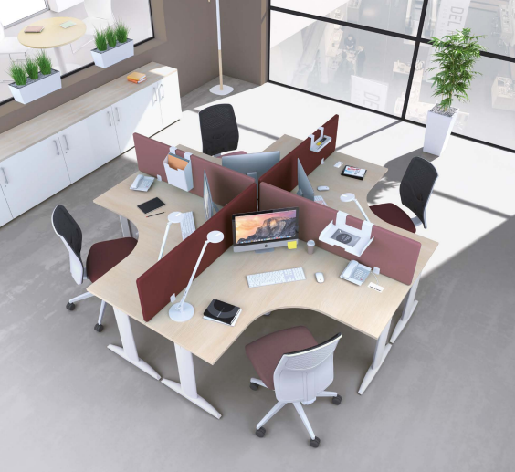 Bureaux Prem's Columbia poutre