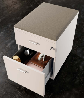 Caisson bureau bois Columbia