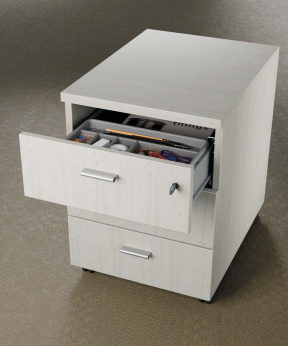 Caisson bureau bois Columbia
