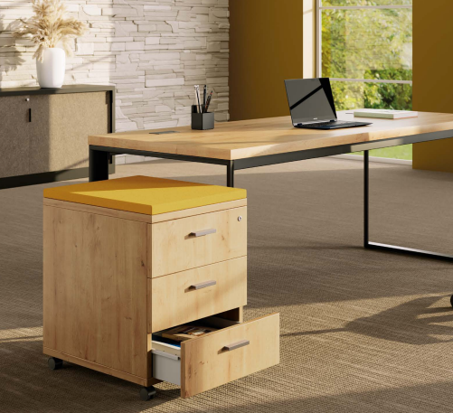 Caisson bureau bois Columbia
