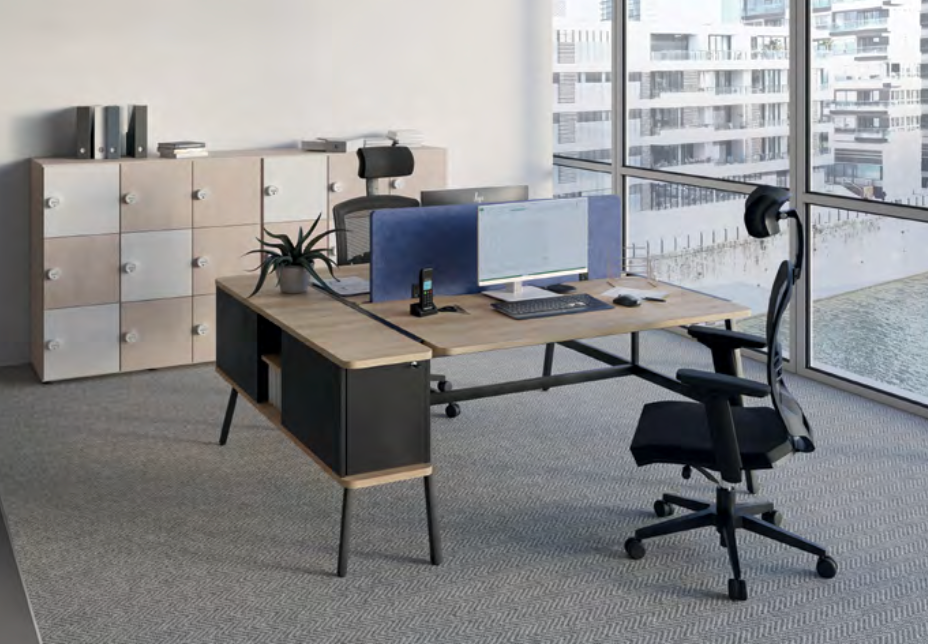 Alto - Bureaux multipostes fixes ou coulissants - Buronomic