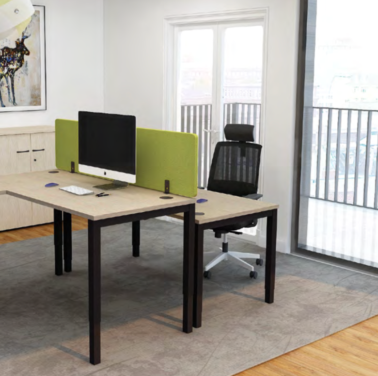 Astrolite - Bureau individuel réglable en hauteur - Buronomic