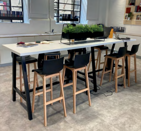 Cohésion haute - Tables coworking - Buronomic