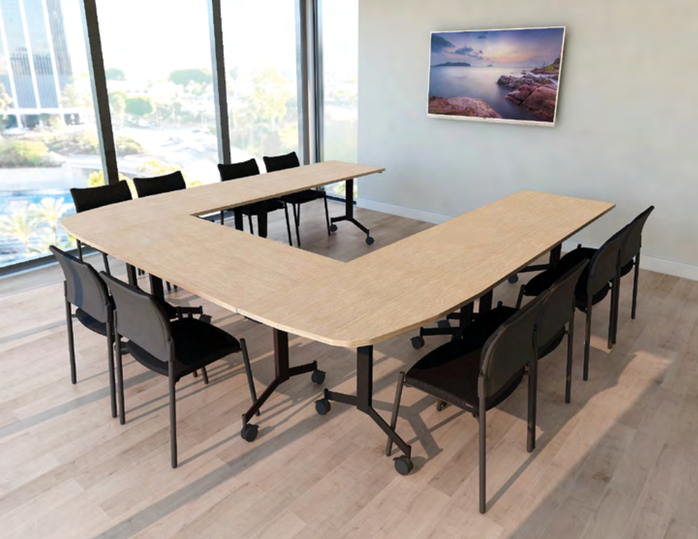 Eureka - Tables abattantes réunion - Buronomic
