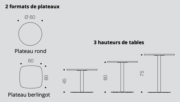 Guest - Tables d'appoints - Buronomic