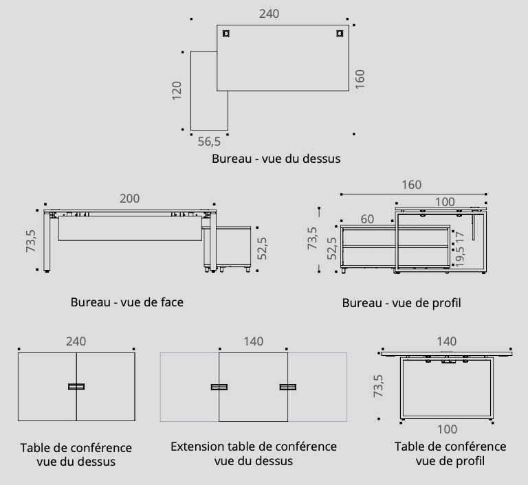 Prestige - Bureau de direction - Buronomic