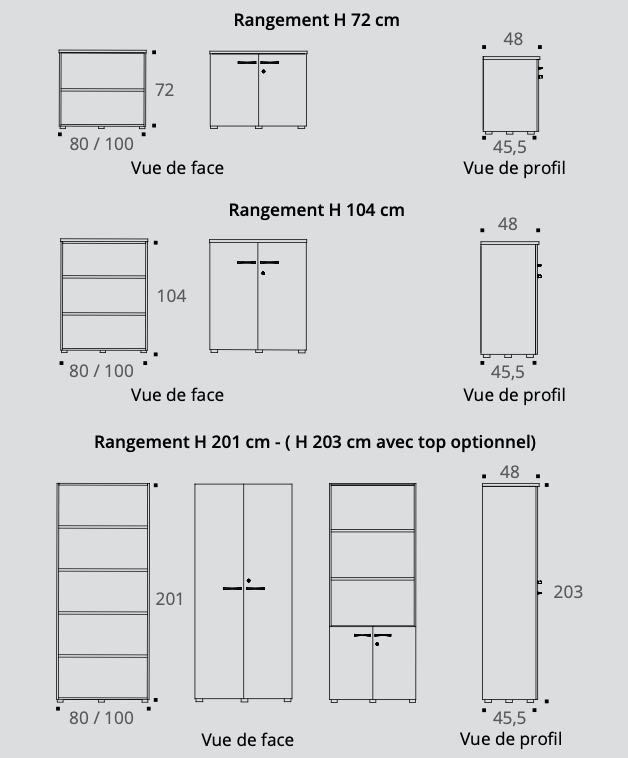 Quiétude - Rangement - Buronomic