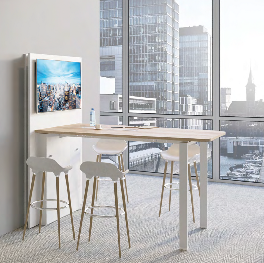 Visio Hub - Table haute - Buronomic
