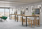 Visio Hub - Table haute - Buronomic