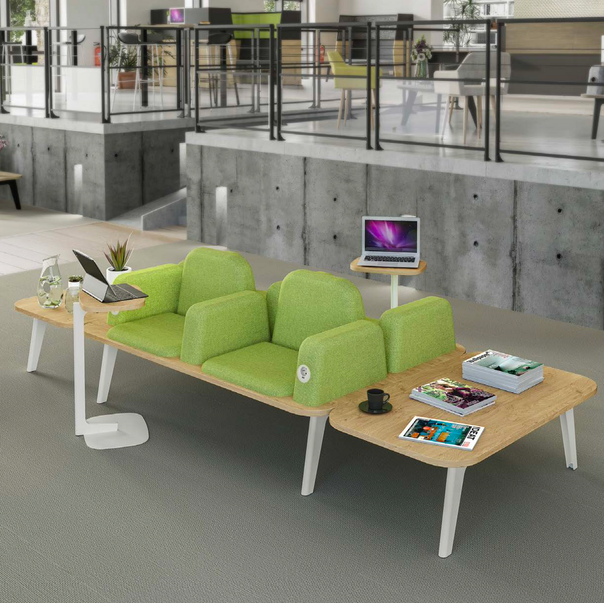 Ilo - Banquette accueil - Burocéan