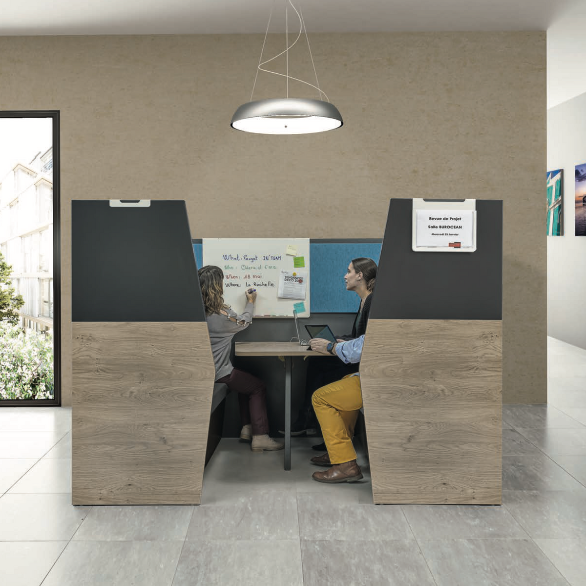 In'team - Banquette et Box - Burocéan