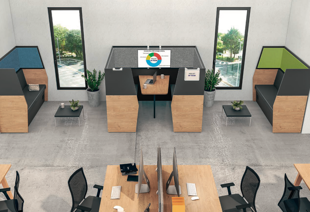 In'team - Banquette et Box - Burocéan
