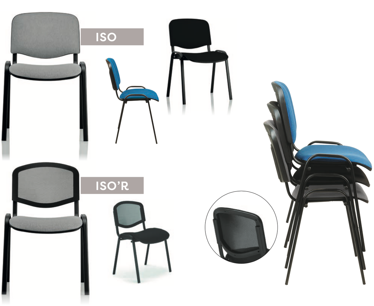 ISO & ISO'R - Sièges empilables - Burocéan