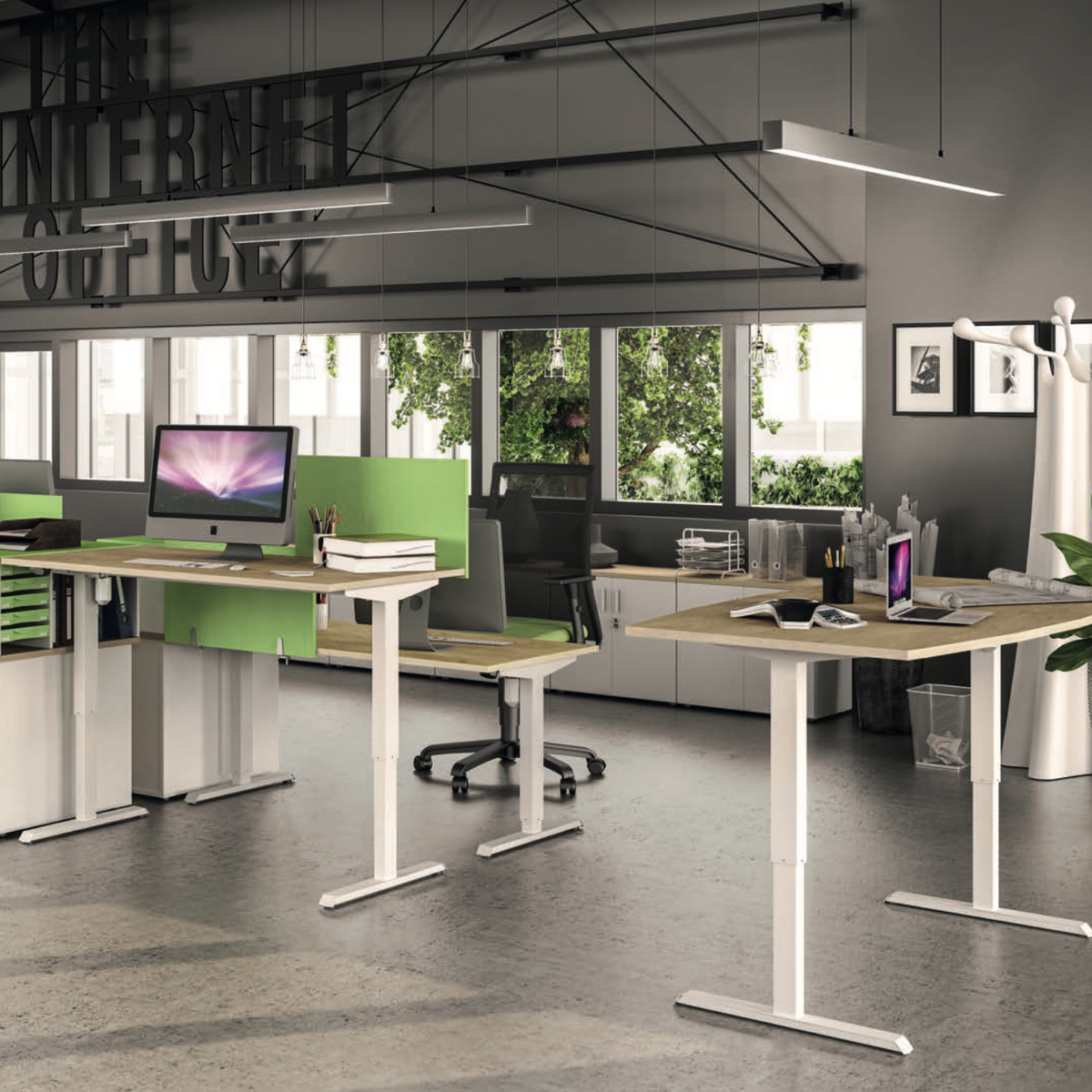 Nivo - Bureau réglable en hauteur - Burocéan