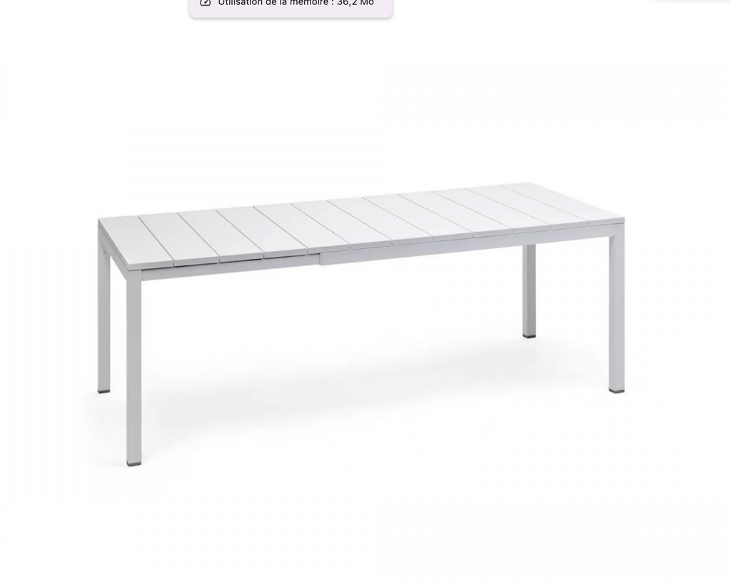 Table Rio 140 Extensible - Nardi