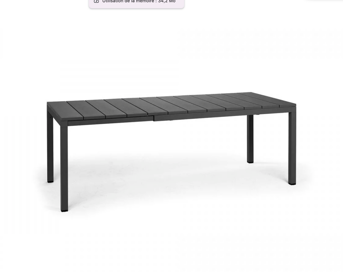 Table Rio 140 Extensible - Nardi