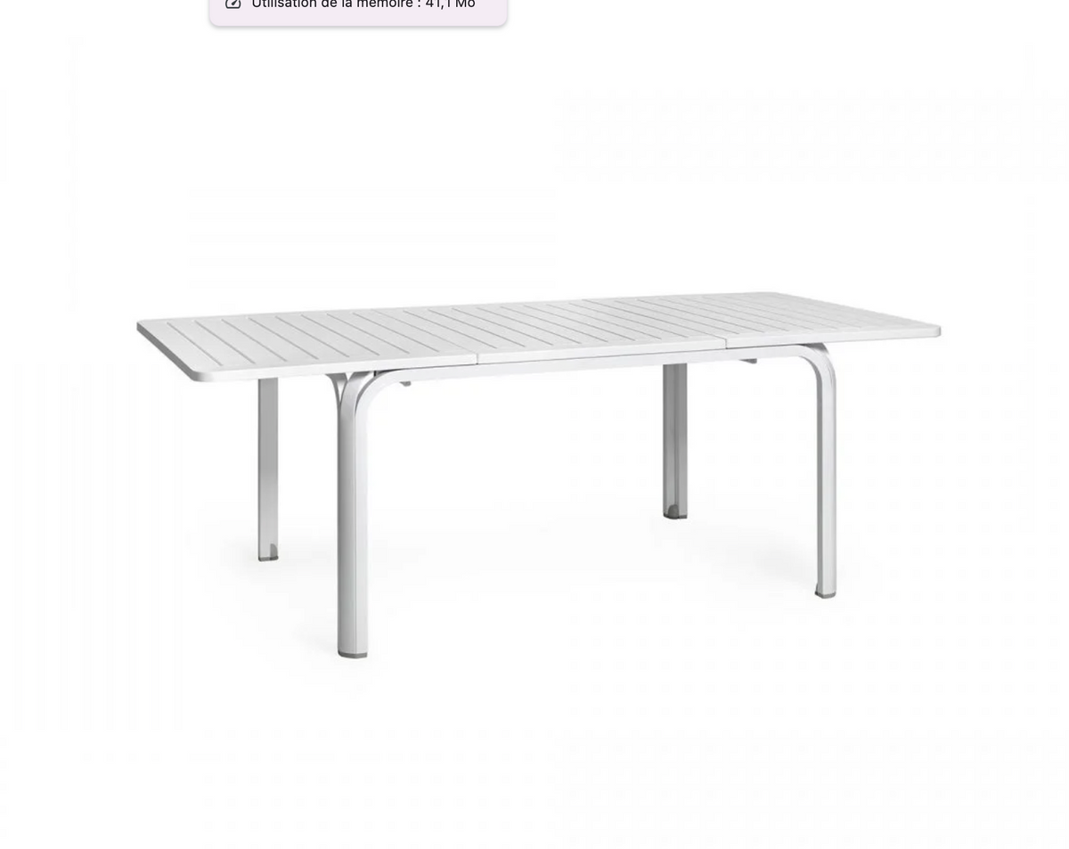 Table Alloro 140 Extensible - Nardi