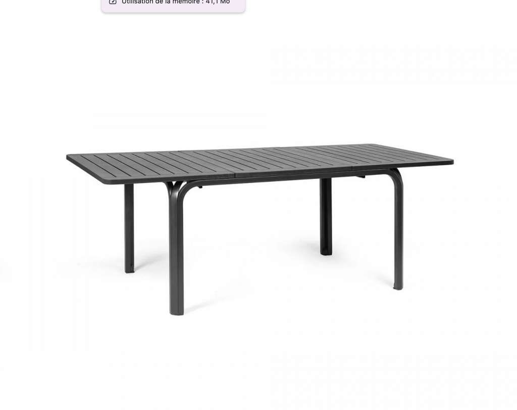 Table Alloro 140 Extensible - Nardi