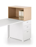 Niche Bois sur Caisson Hauteur Bureau