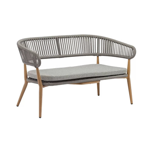 Banquette basse en aluminium naturel NORDIC  - Stamp