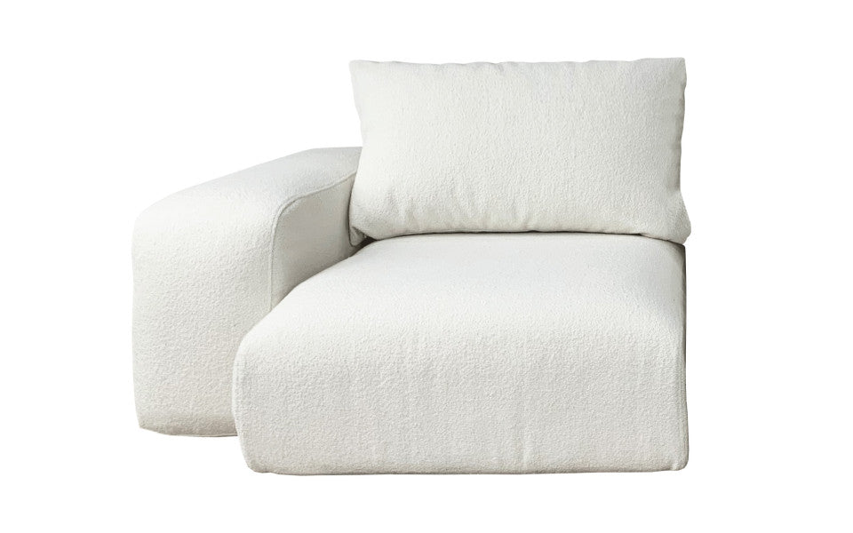 Canapé bâtard 1 place Cyclade 110 cm G/D - Home Spirit