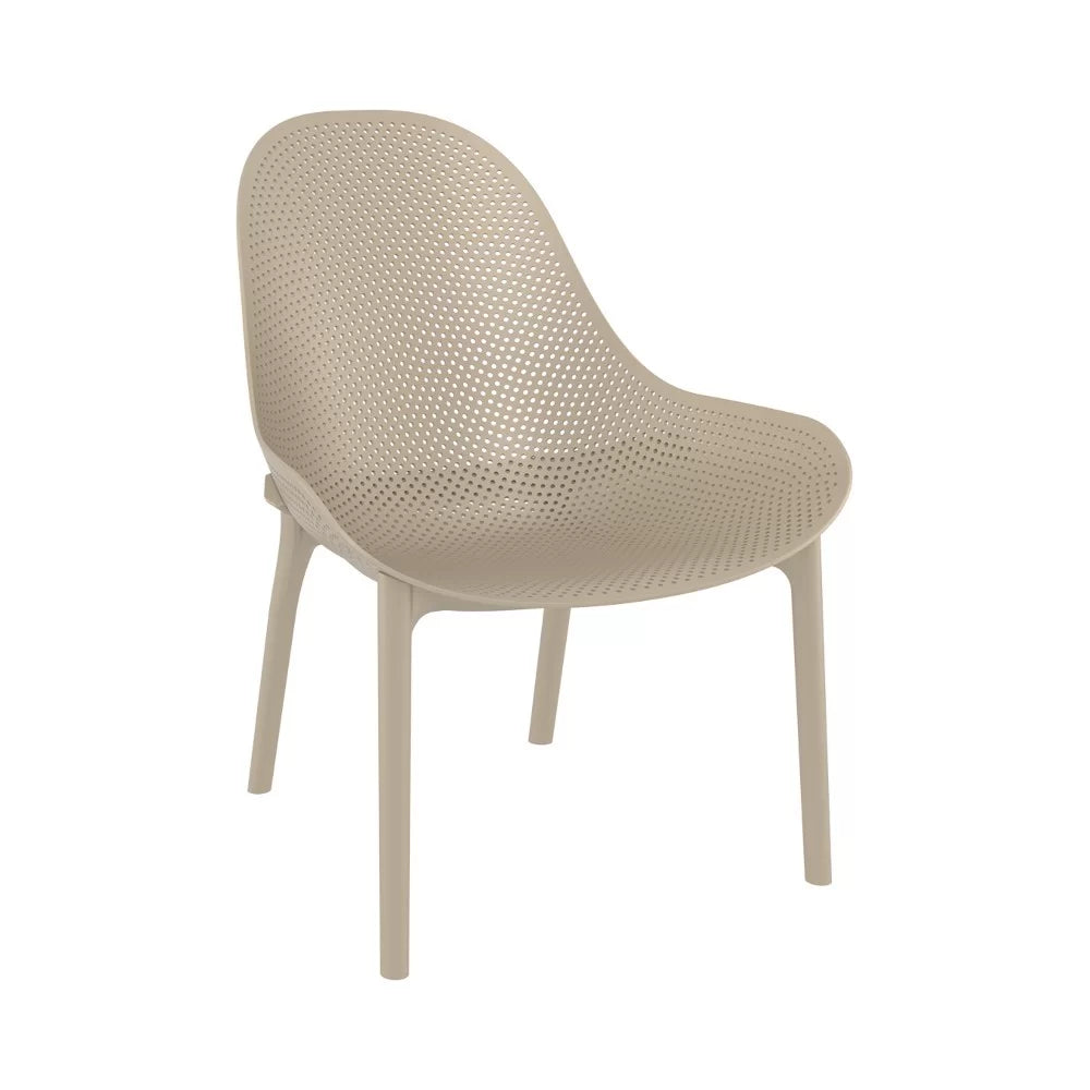 Chaise basse en résine Sky - Stamp