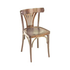 Chaise en bois GLADYS assise et dossier bois  - Stamp