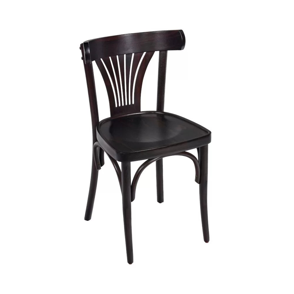 Chaise en bois GLADYS assise et dossier bois  - Stamp
