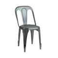 Chaise en métal FUSION finition époxy - Stamp