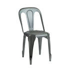 Chaise en métal FUSION finition époxy - Stamp