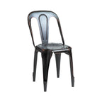 Chaise en métal FUSION finition époxy - Stamp