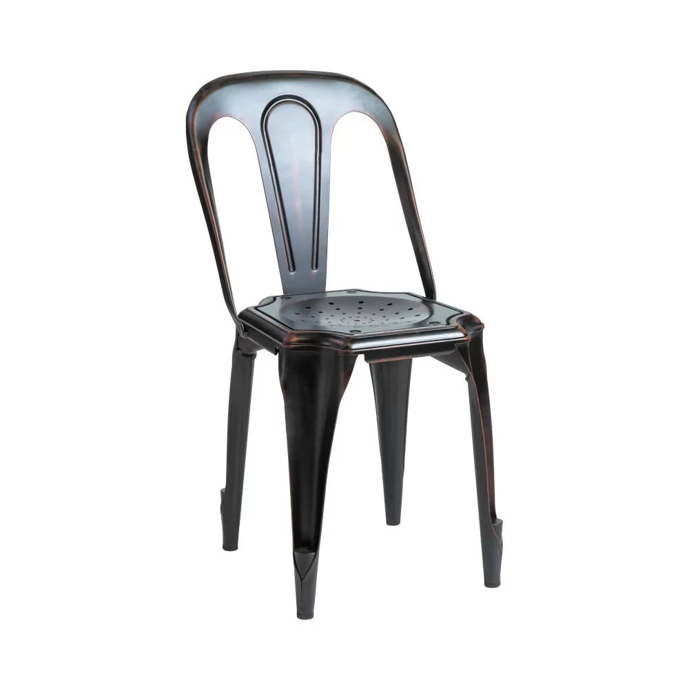 Chaise en métal FUSION finition époxy - Stamp