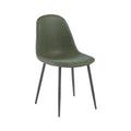 Chaise en métal LOLITA assise et dossier tissu avec surpiqure - Stamp