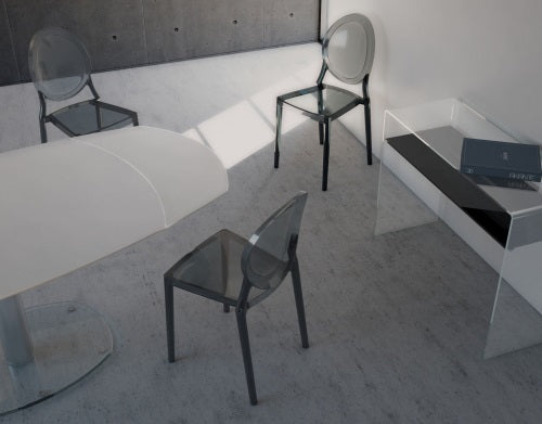 Chaise transparente JULIA