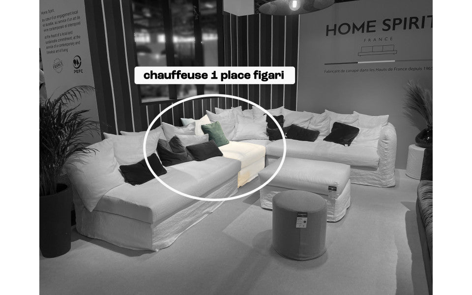 Chauffeuse 1 place Figari 90 cm - Home Spirit