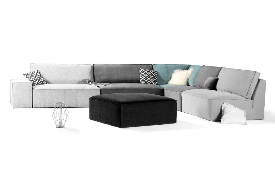Chauffeuse d'angle 100 x 100 cm - Albi - Home Spirit