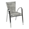 Barbade - fauteuil aluminium tressé - Stamp