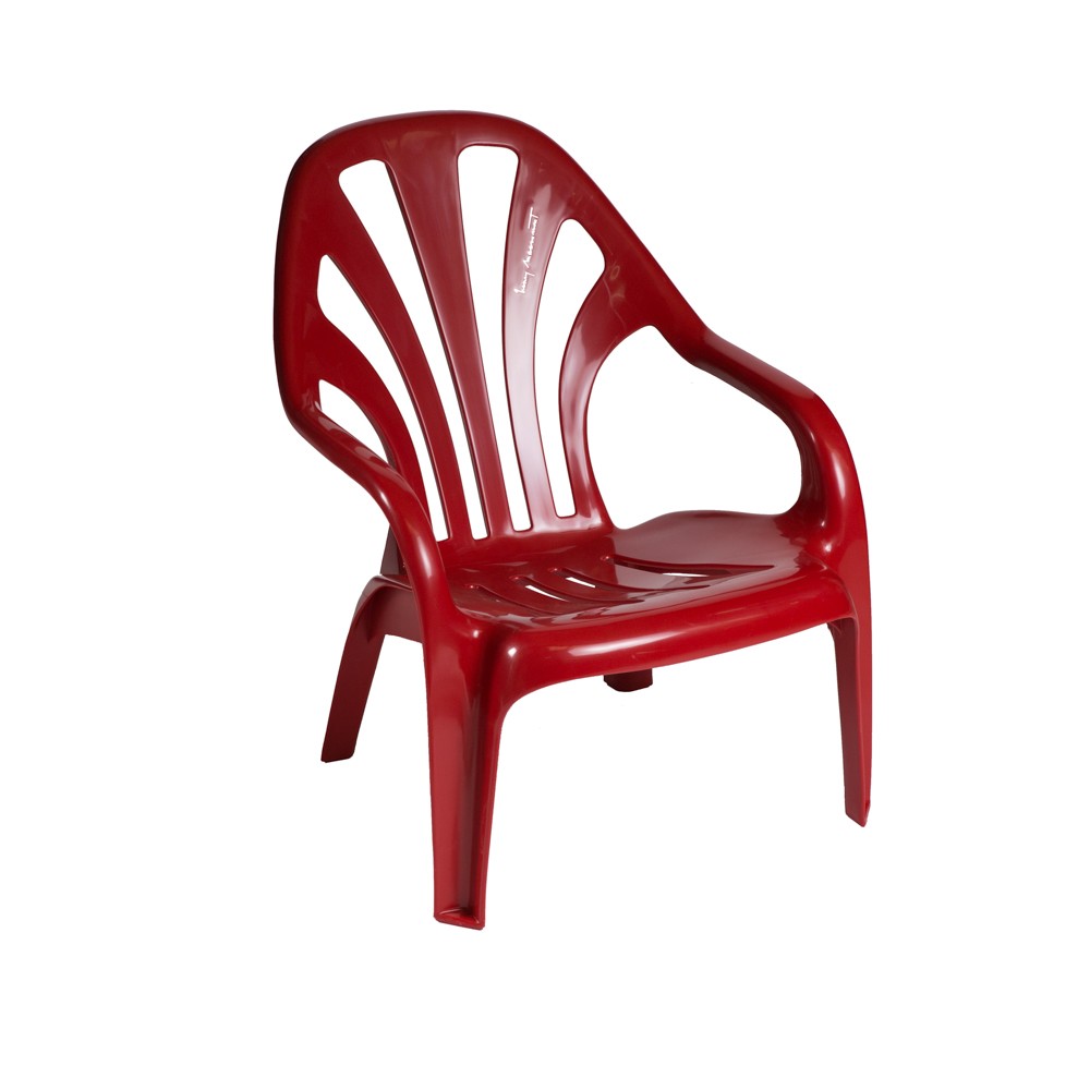 Boléro - fauteuil bas en résine - Stamp