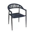 Fauteuil en aluminium gris SANTANA - Stamp