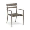 Fauteuil en aluminium wood grey TOLEDO - Stamp