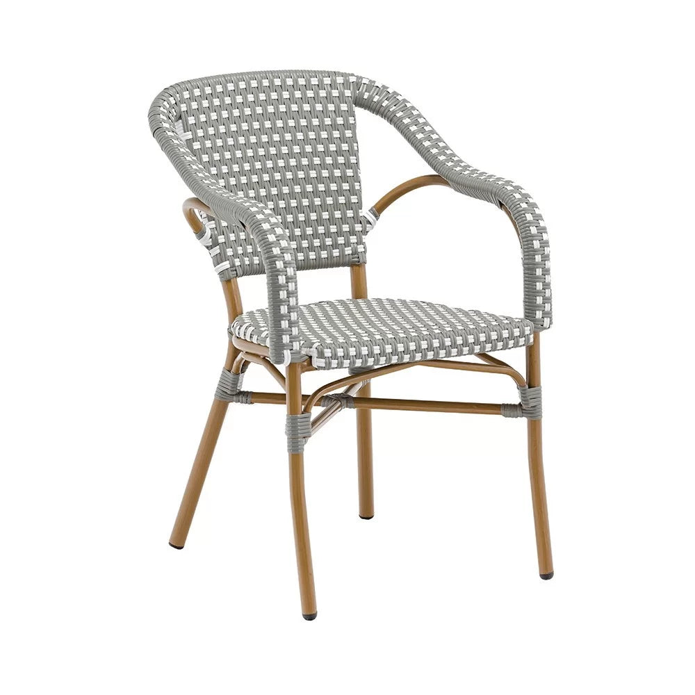 Fauteuil en aluminium wood MONZA  - Stamp