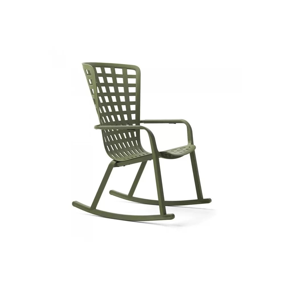 Fauteuil en résine FOLIO ROCKING - Nardi