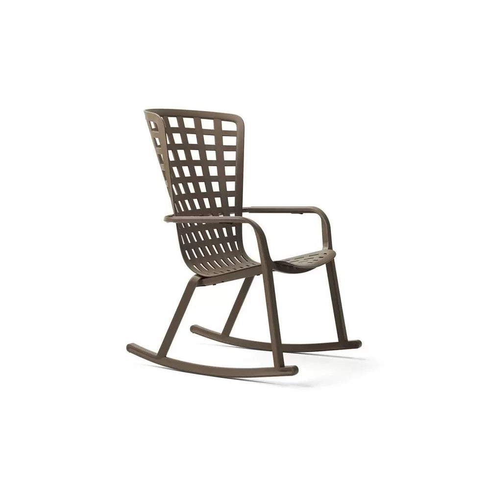 Fauteuil en résine FOLIO ROCKING - Nardi