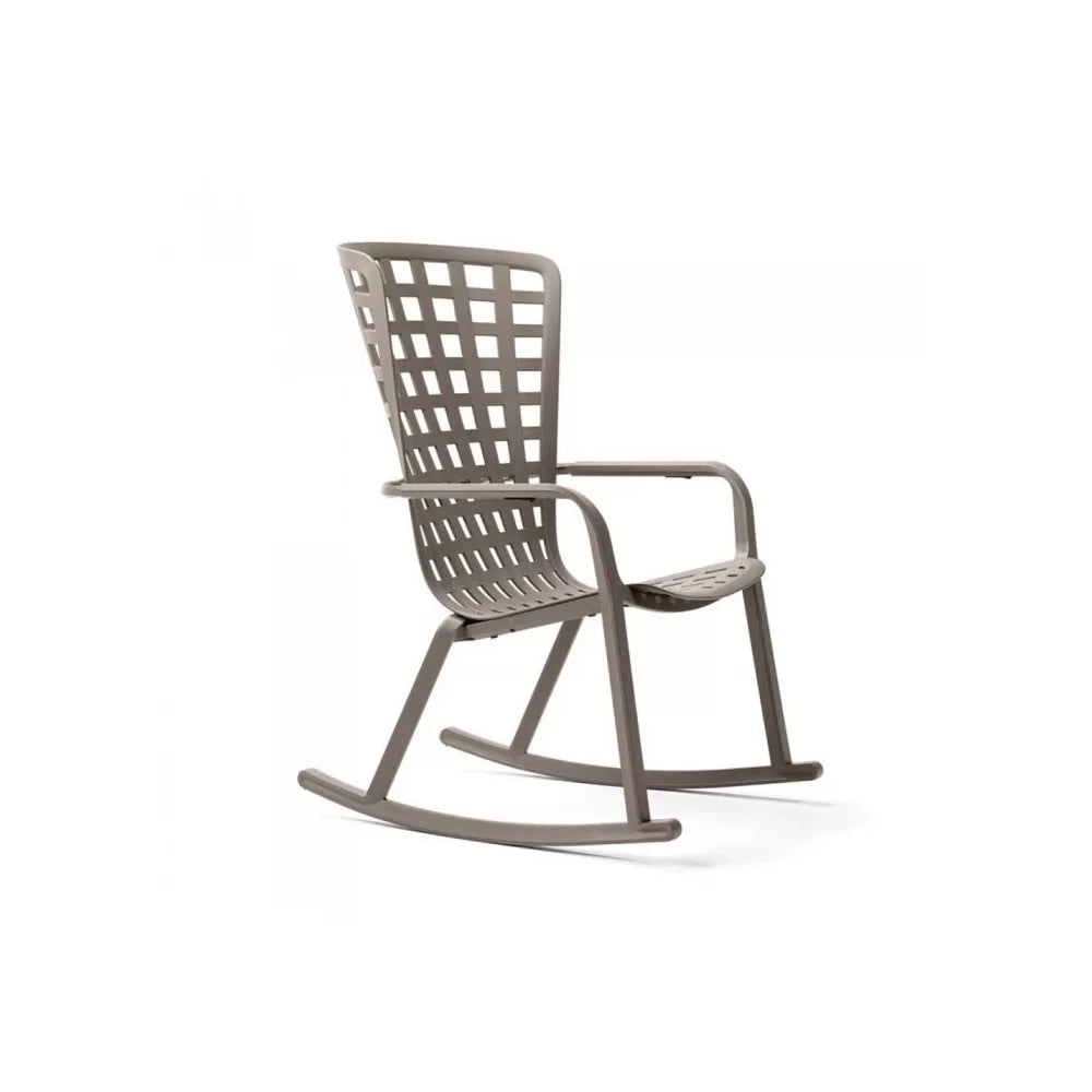 Fauteuil en résine FOLIO ROCKING - Nardi