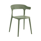 Fauteuil en résine LUNA STRIPE  - Stamp