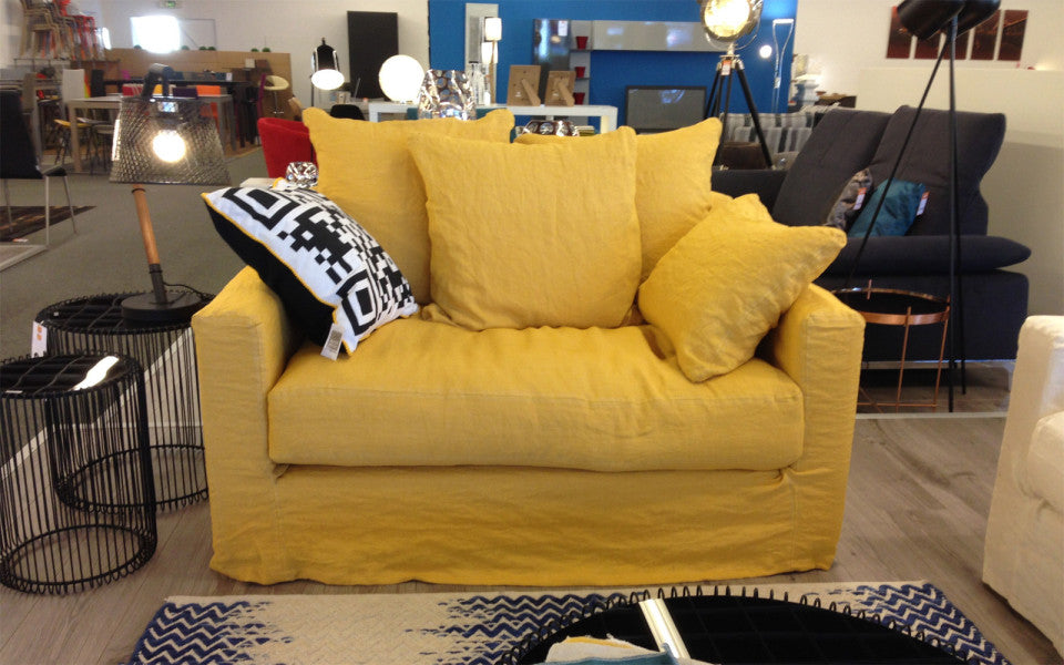 Fauteuil XL Biarritz 132 cm - Home Spirit
